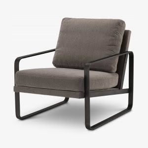DOUGLAS CHAIR - ABRASIA GREY BROWN