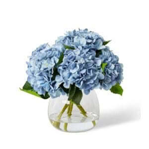 HYDRANGEA - ALMA VASE - SMALL - 35 x 35 x 37cm - BLUE