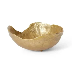 ODINA BOWL - 28 x 27 x 11cm - GOLD