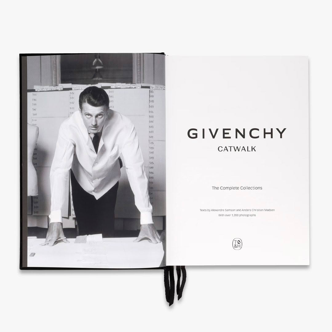 givenchy-catwalk-book_1 Givenchy Catwalk book cover with monochrome fashion photo