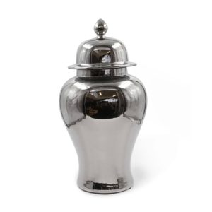 TZ - GINGER JAR - SILVER - 56cm H