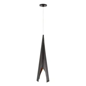 Piel Medium Wrapped Pendant - Bronze