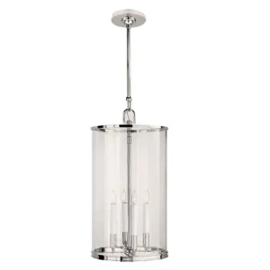 Modern Large Lantern - Nickel