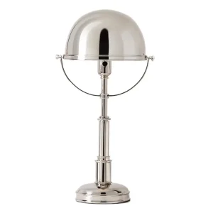 Carthage Table Lamp - Nickel