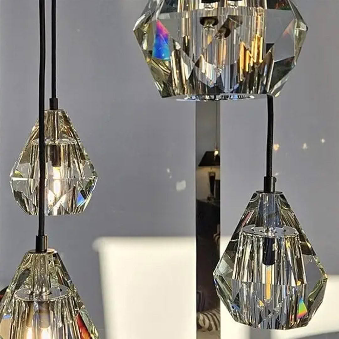 Florence-Chandelier-1-1-e1719352711798 Modern crystal pendant lights in design showroom