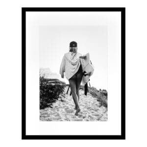 FASHION SURFER PRINT - P007 - BLACK FRAME