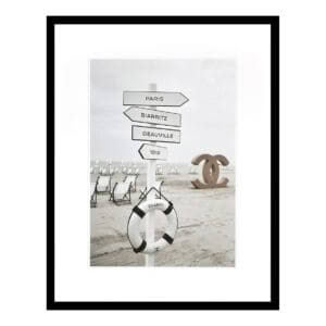 YACHT CLUB PRINT - P033 - BLACK FRAME