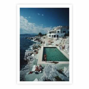 Slim Aarons Eden-Roc Pool - print