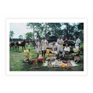 Slim Aarons Polo Party - print