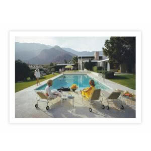 Slim Aarons Poolside Gossip – print