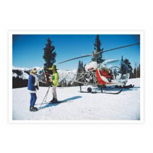 Slim Aarons Snowmass Village 2 – print