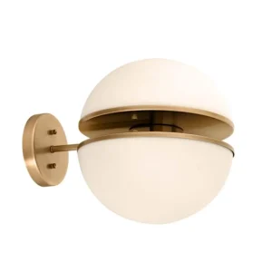 SPIRIDON WALL LAMP - ANTIQUE BRASS FINISH