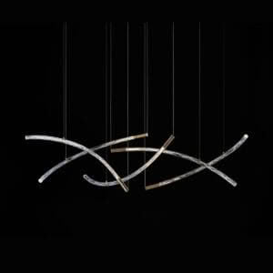 Flare - crystal pendant