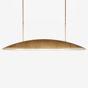 UTOPIA LARGE LINEAR PENDANT - GILD