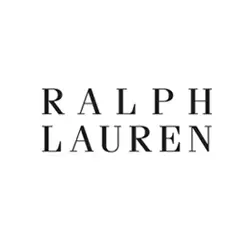 Ralph Lauren brand logo in black text