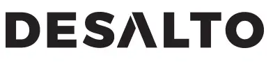 DESALTO logo in bold black letters