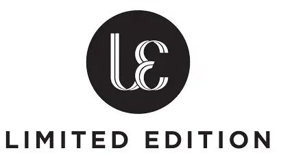 Limited Edition logo in black and white