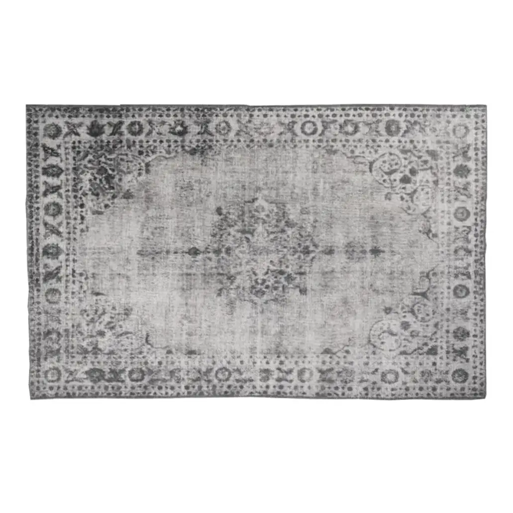 vintage_sq_4 Gray ornate vintage area rug