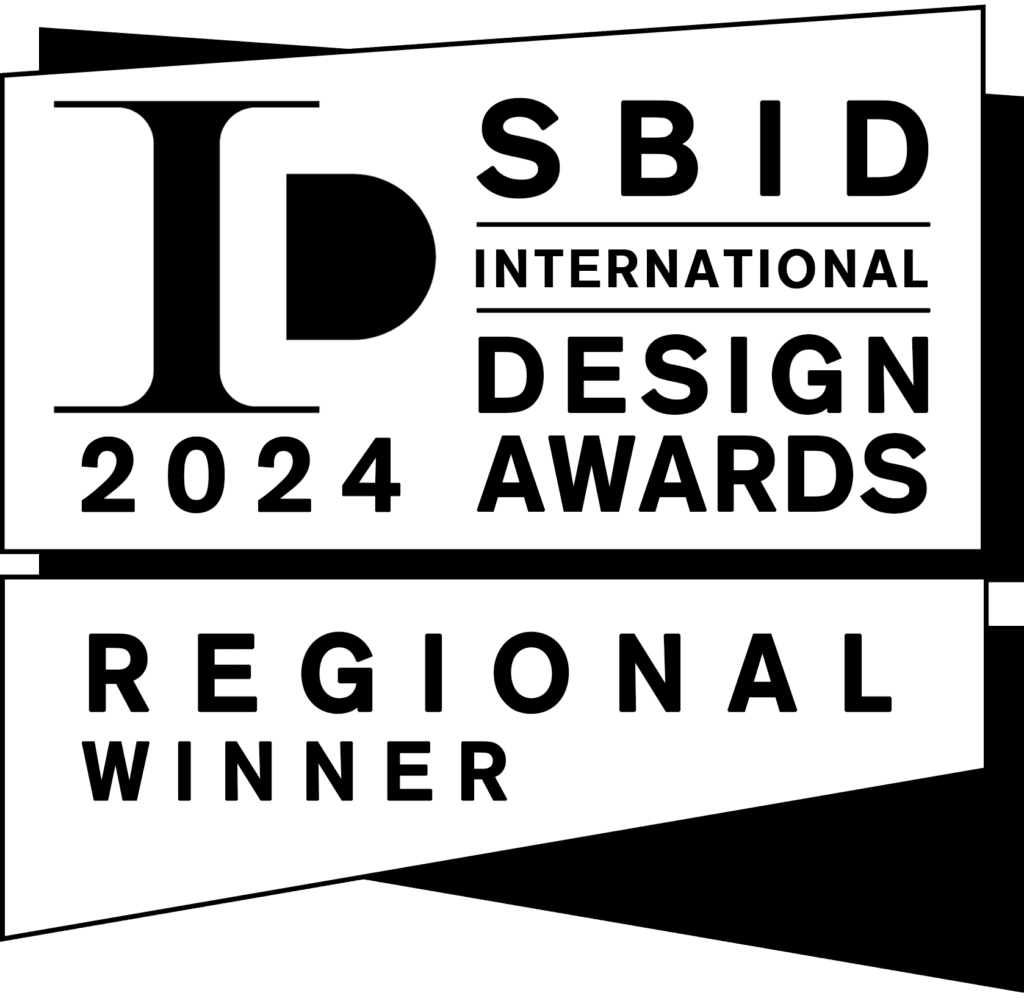 2024 SBID International Design Awards Regional Winner logo