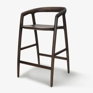 SOHO BARSTOOL - ASHWOOD DARK WALNUT STAIN