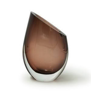 TZ - ARCHIE VASE - SMALL - col. BROWN