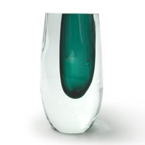 TZ - MURANO VASE col. GREEN