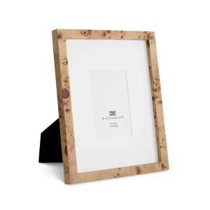 BRAGA PICTURE FRAME - SMALL - NATURAL MAPPA BURL VENEER