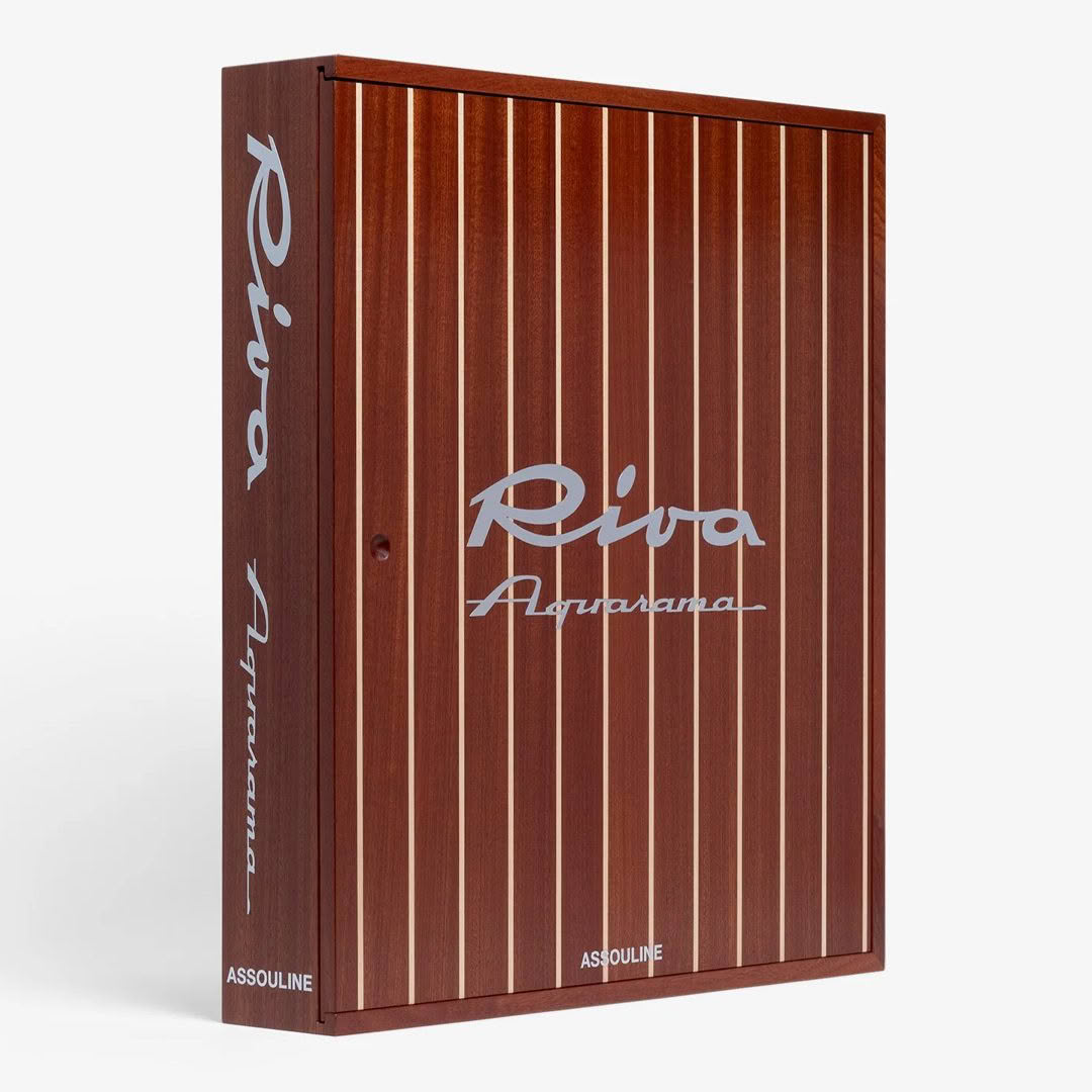 Riva Aquarama book in wooden slipcase
