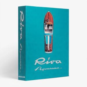 Riva Aquarama book cover with boat image