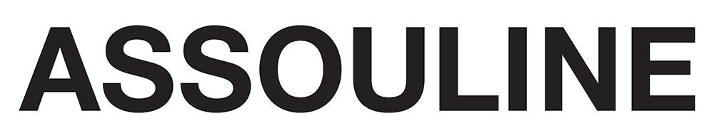 Logo with the word ASSOULINE in black uppercase letters