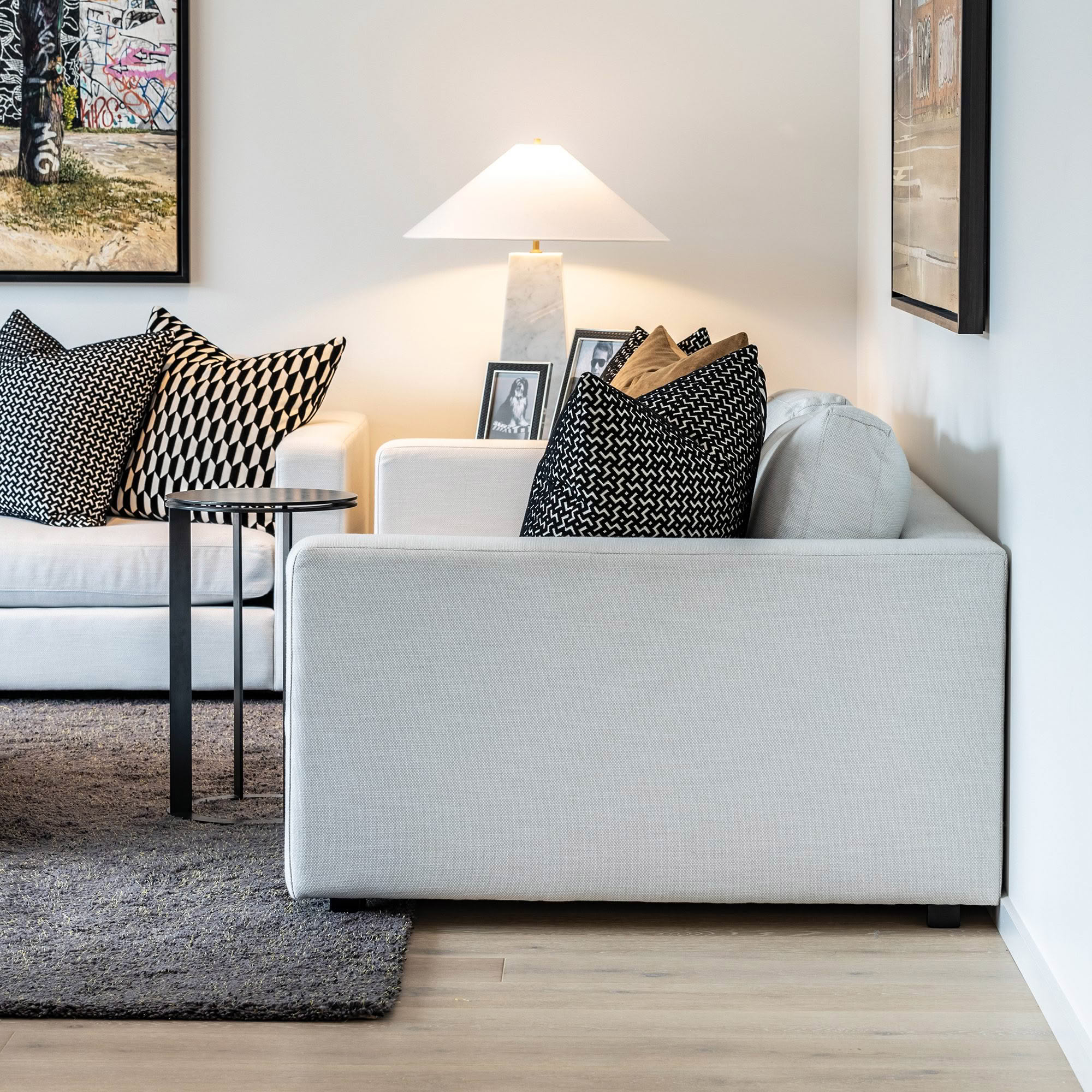 The Trenzseater Chch Interior Studio includes lifestyle displays showcasing world class furniture and furnishings in-house