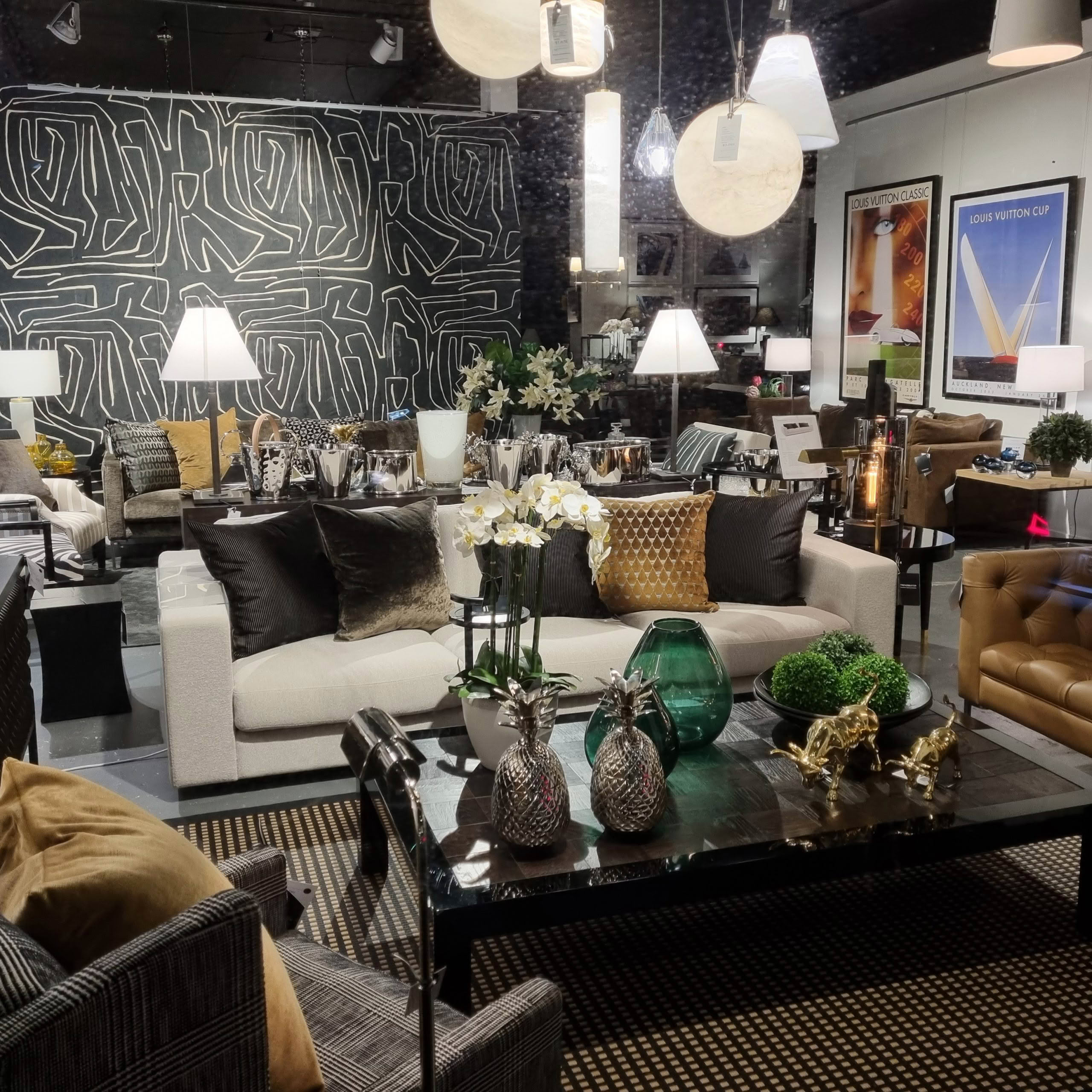 The Trenzseater Auckland interior design showroom with diverse & elegant furnishings