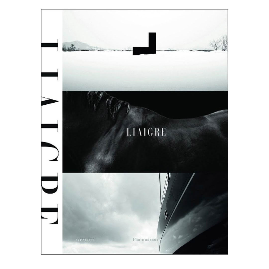 Liaigre book cover with abstract and elegant design elements
