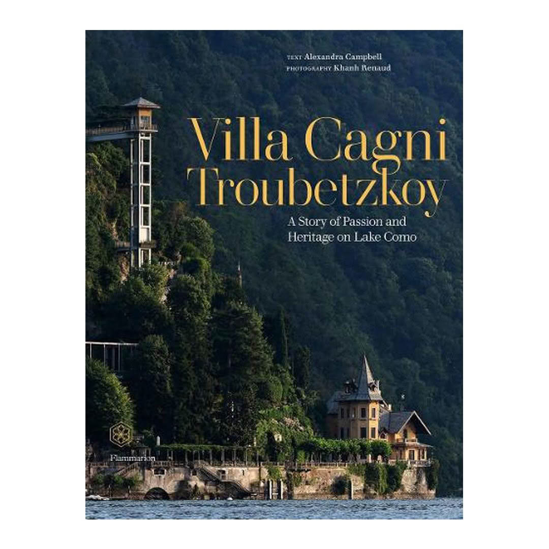Cover of 'Villa Cagni Troubetzkoy' book on Lake Como
