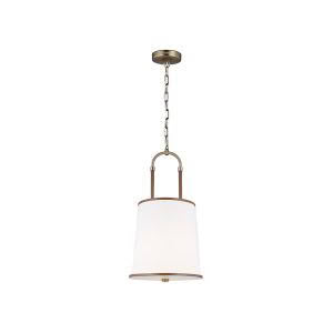 Elegant hanging pendant light with frosted glass shade