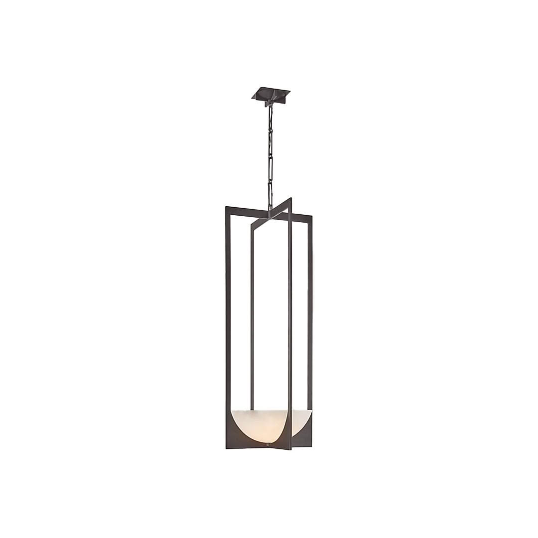 Modern hanging pendant light fixture