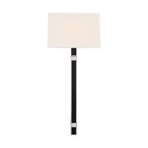 Minimalist black floor lamp with rectangular shade