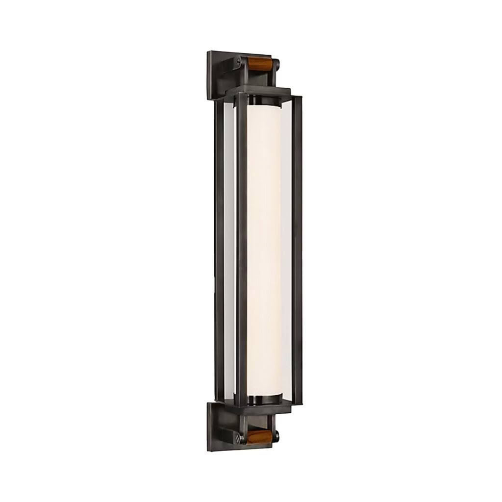 Modern vertical sconce wall light fixture