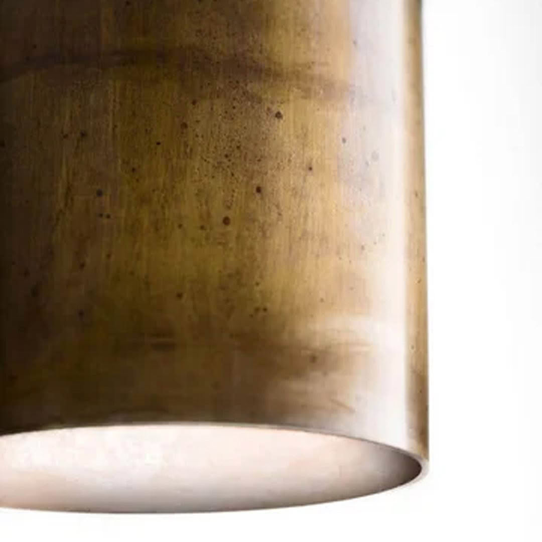 Girasoli-Pendant-208.31_3 Close-up of textured bronze cylindrical object