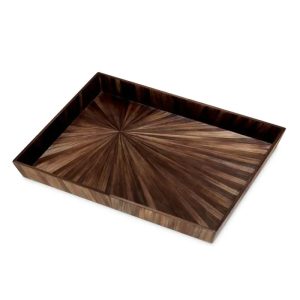 HARVARD DESK TRAY - LARGE - BROWN