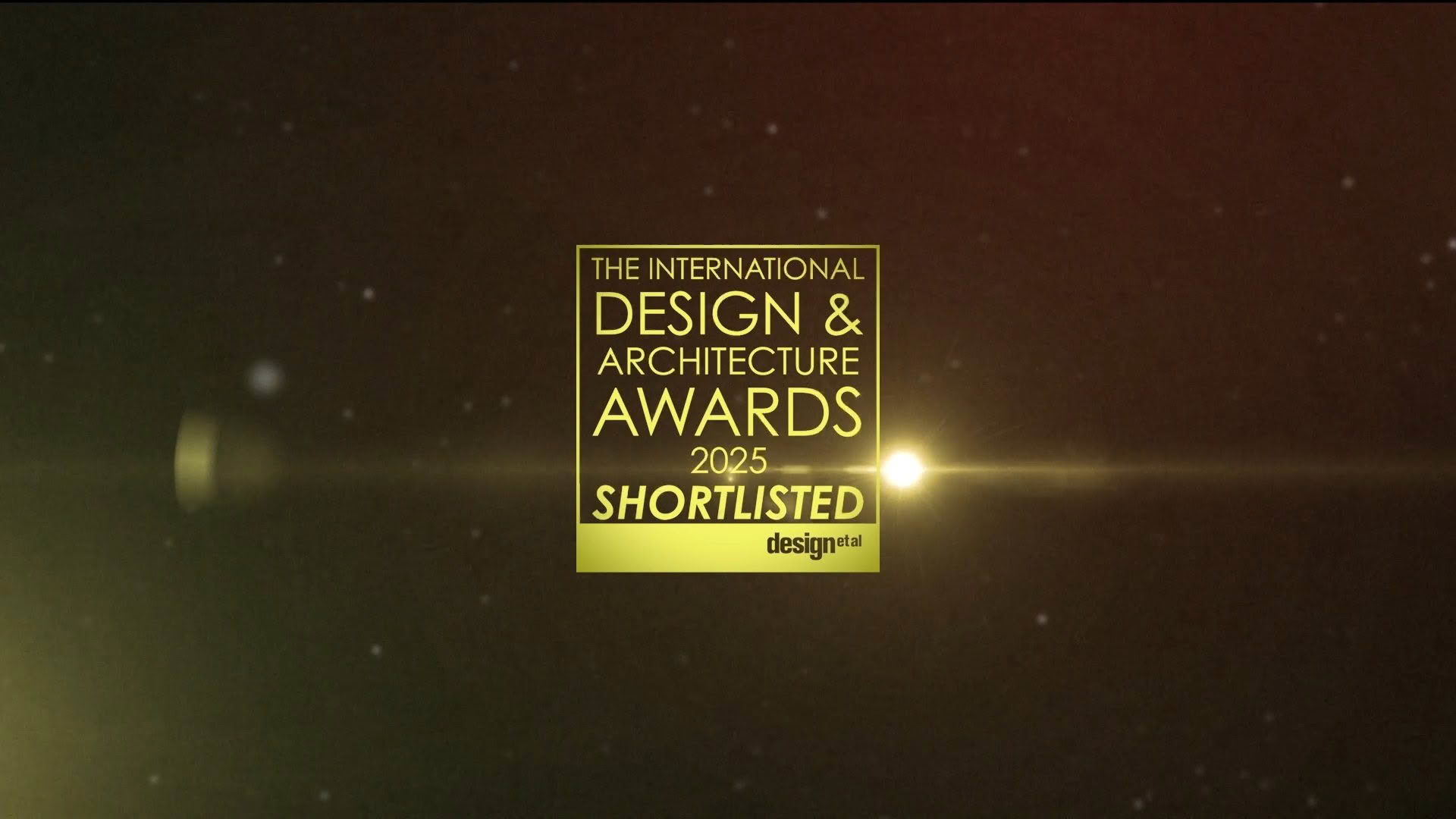 Shortlisted: Interior Design Scheme – Global Award 2025
