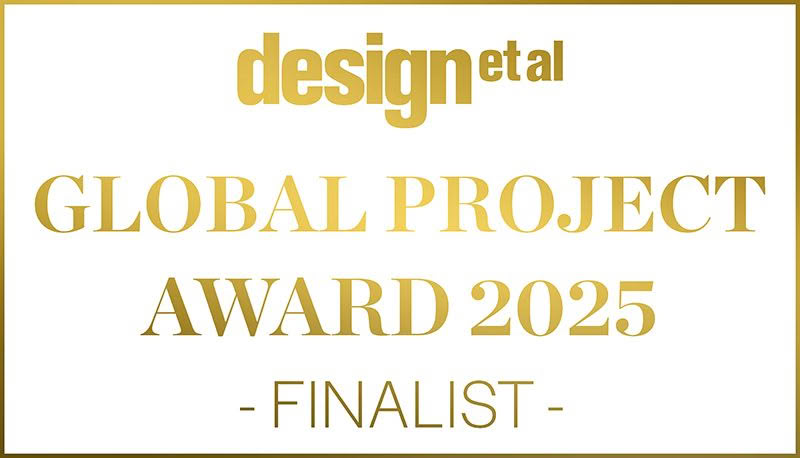 Designetal Global Project Award 2025 Finalist Badge