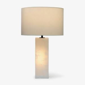 SANTA MONICA TABLE LAMP - ALABASTER