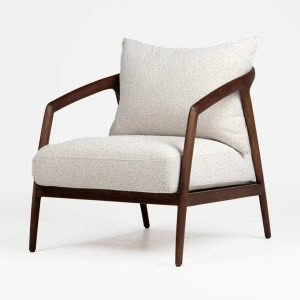 SOHO ARMCHAIR - DARK WALNUT
