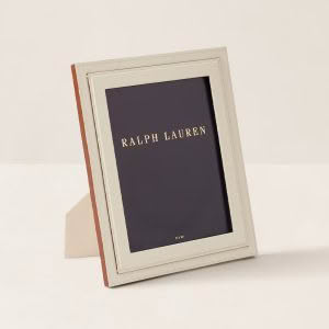 Ralph Lauren logo displayed in elegant frame