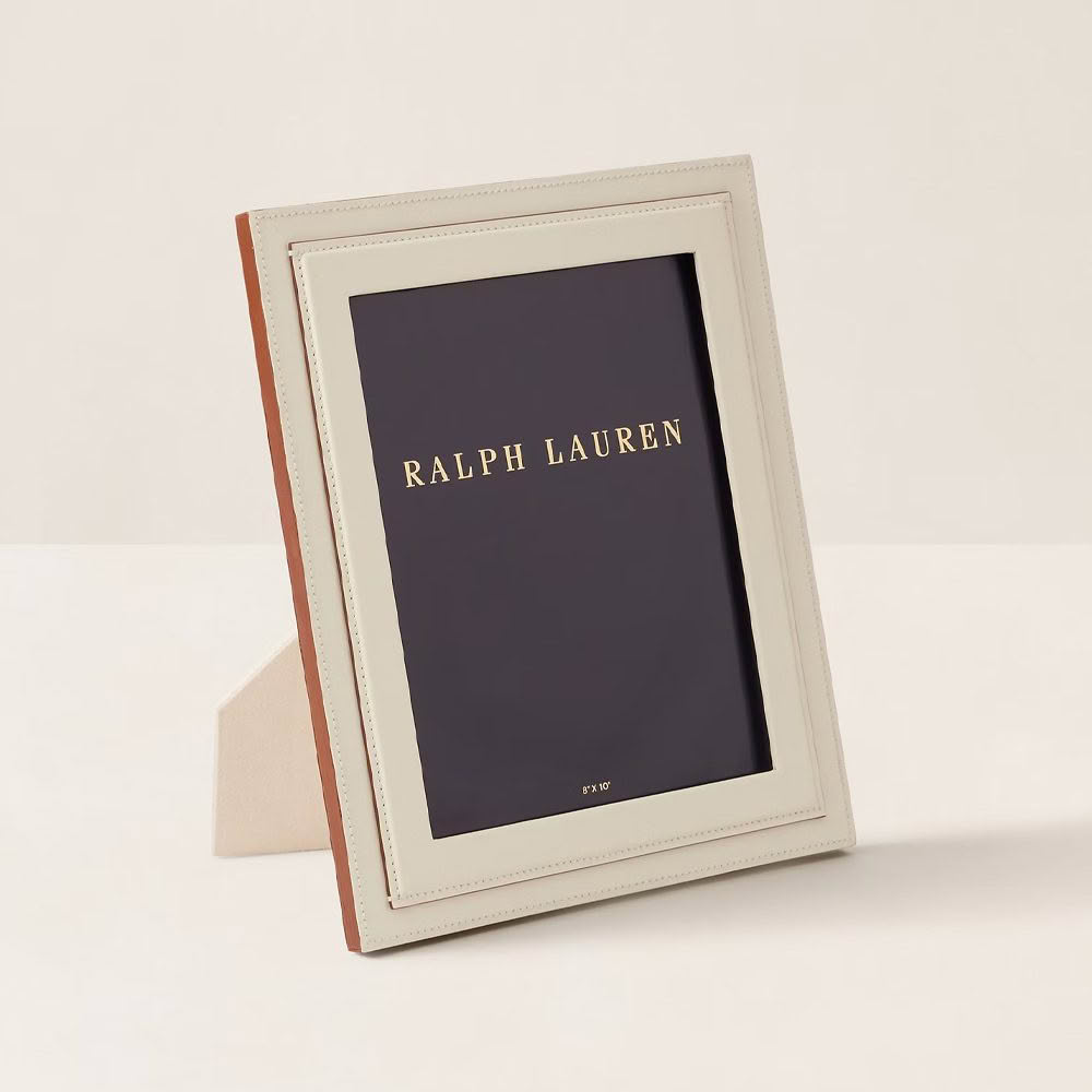Ralph Lauren logo displayed in elegant frame