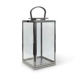 DERBY LANTERN MARINE GRADE - NICKEL - DARK BROWN NUBUCK HANDLE - MEDIUM