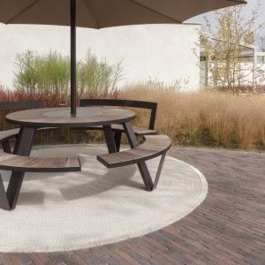 Poolside Circle  | RUG