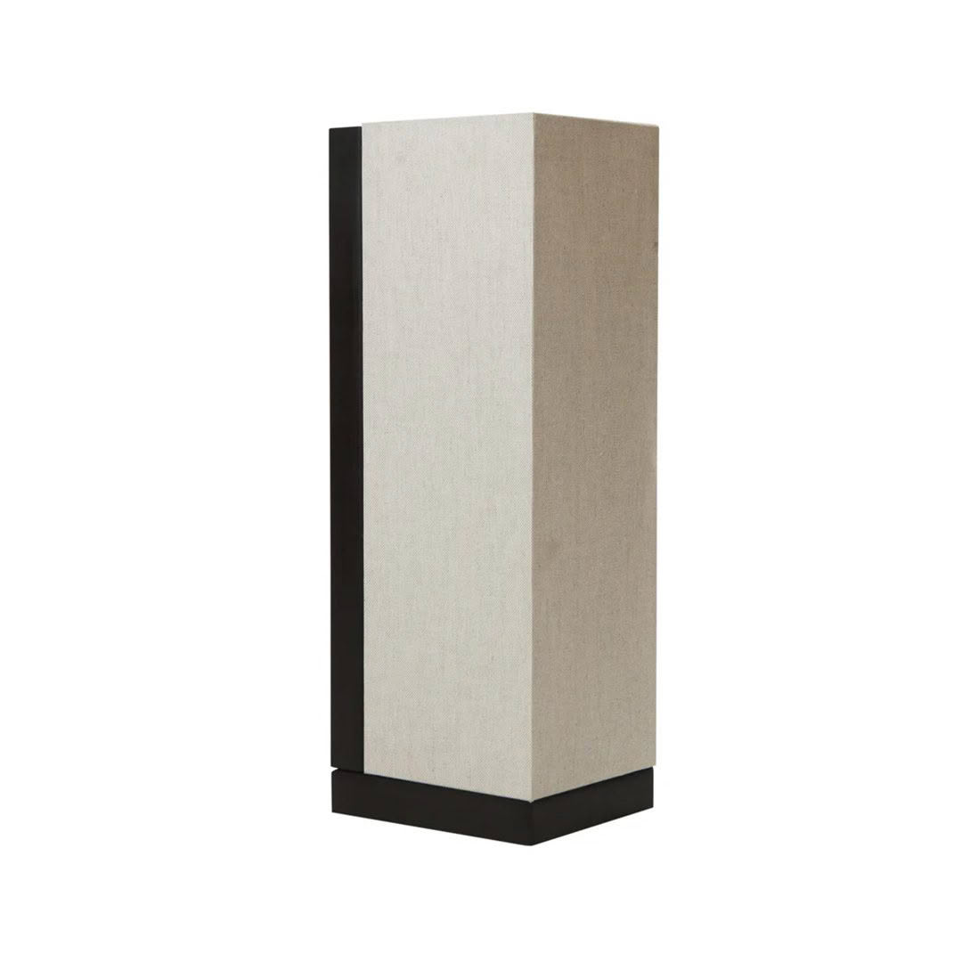 Modern two-tone rectangular column speaker