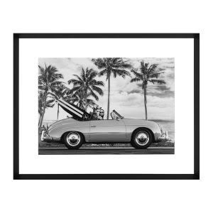 CALIFORNIA PRINT - Q336 - BLACK FRAME